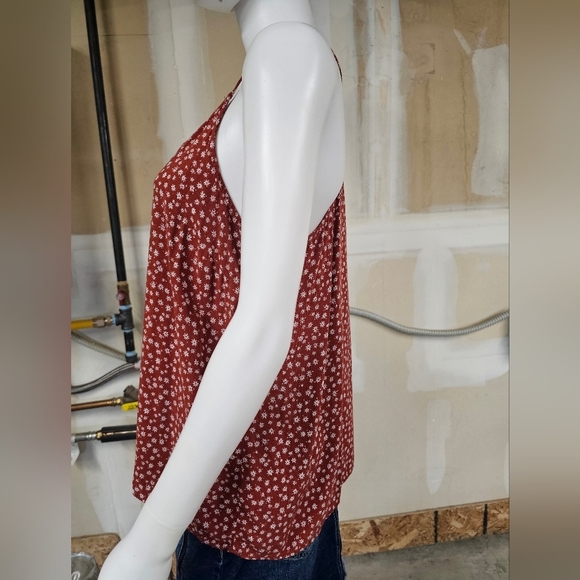 No Boundaries Racerback Style Floral Tank Size L - Picture 3 of 10